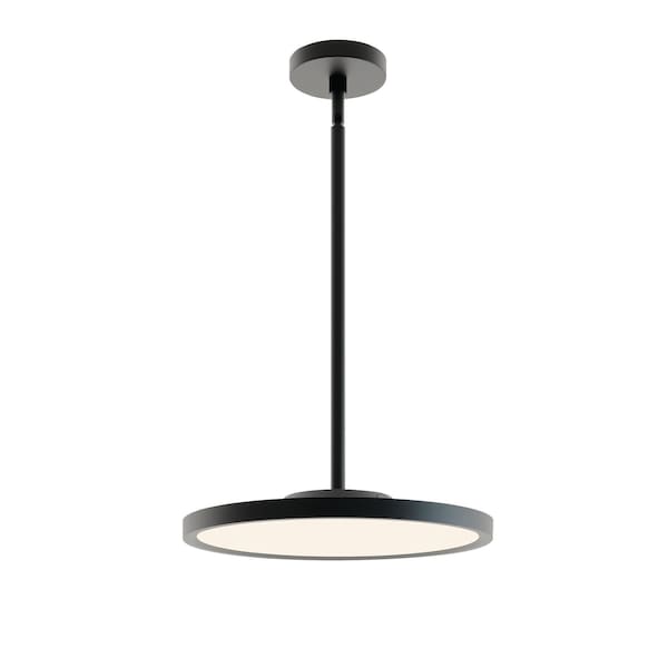 Afx Edge Round Pendant, 30W 2100lm 120V, Black EGRP16LAJD1BK - main